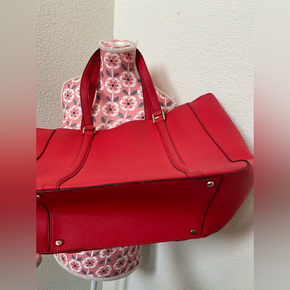 Kate Spade Vibrant Red Tote - Picture 3 of 3